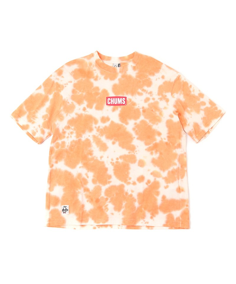 Chums Oversized Mini CHUMS Logo T-Shirt 寬鬆版型 上衣 Orange Tie-Dye