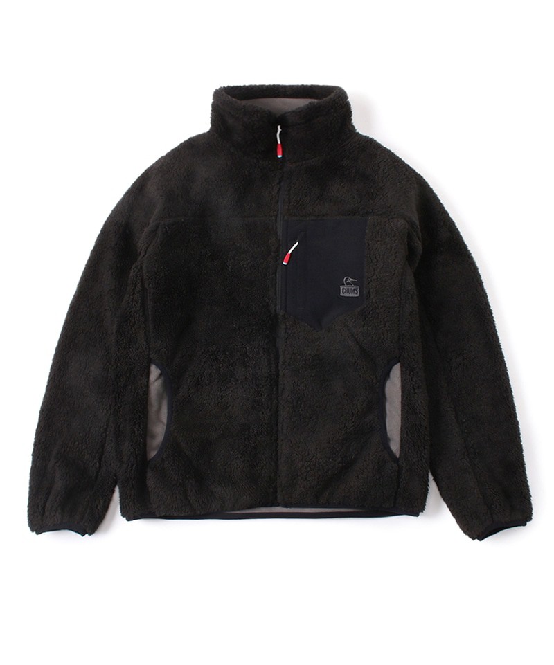 Chums Bonding Fleece Jacket WS 女裝 毛毛 長袖外套 K001 Black