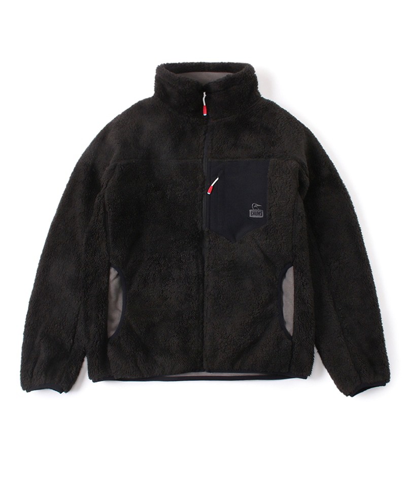 Chums Bonding Fleece Jacket WS 女裝 毛毛 長袖外套 K001 Black <旺角店>