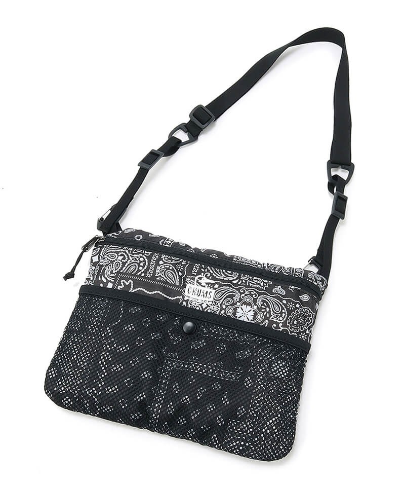 Chums Spring Dale Sacoche Shoulder Bag 斜揹袋 單肩包 黑色腰果花