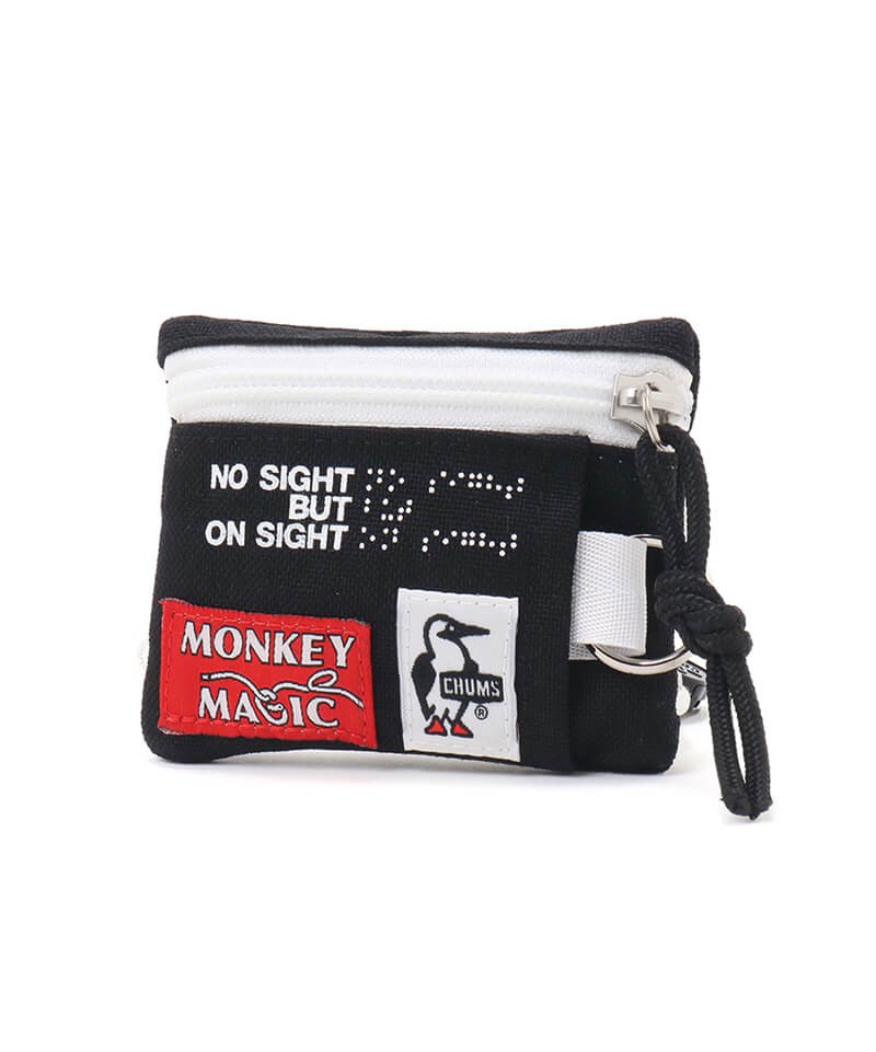 Chums 23 Monkey Magic Key Coin Case 散紙包 銀包 Black
