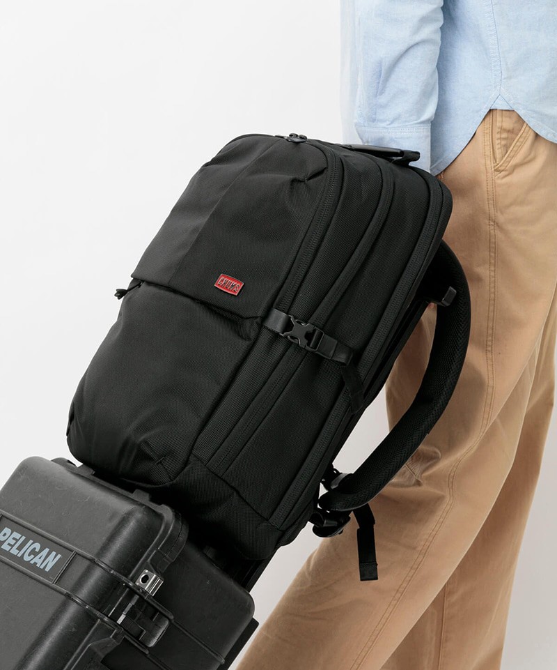 Chums SLC Onyx Work Day Pack K001 Black 黑色 旅行 上班 商務 背囊 背包 加厚尼龍