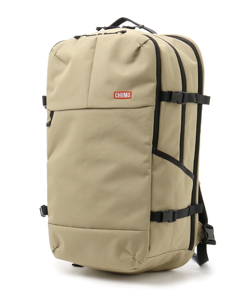 Chums SLC 2way Overnight Day Pack 大容量 日用 旅遊 背囊 背包 Beige 淺啡色 35升*旺角店現貨*