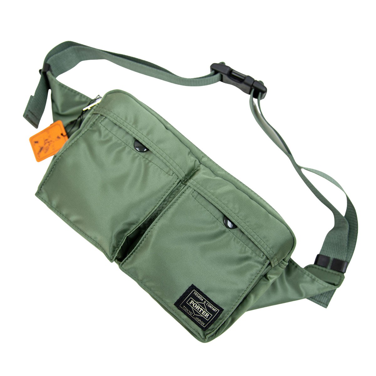 Porter Tanker Waist Bag Sage Green 軍綠色 腰包