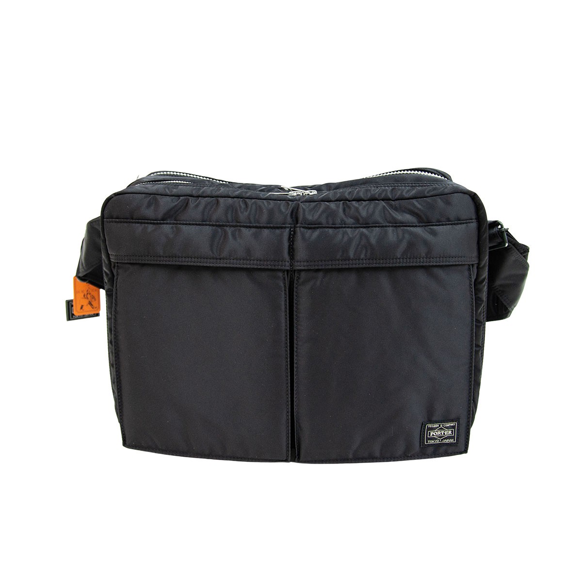 Porter Tanker Shoulder Bag L Black 斜揹袋  *旺角店現貨*