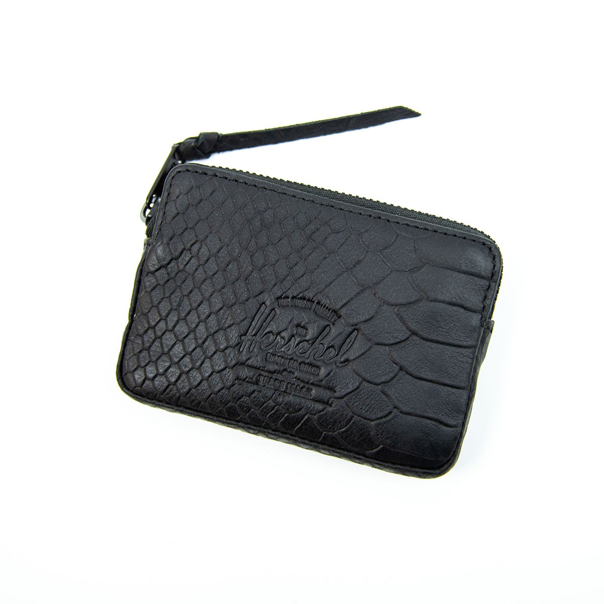 Herschel Supply Co. - Oxford Coin Wallet - Leather Black Snake <旺角店>
