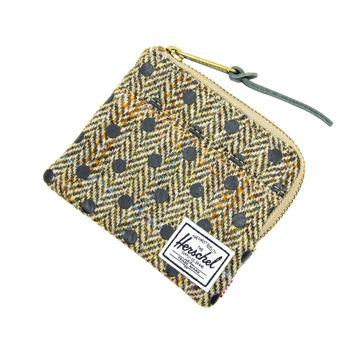 Herschel Supply Co. - Johnny Coin Wallet - 散銀包 Harris TWD BLK POLKA <旺角店>