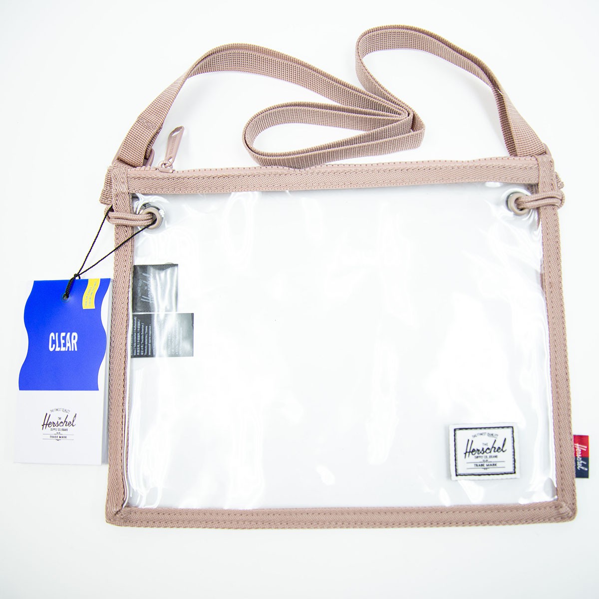 Herschel Alder Crossbody Clear Ash Rose