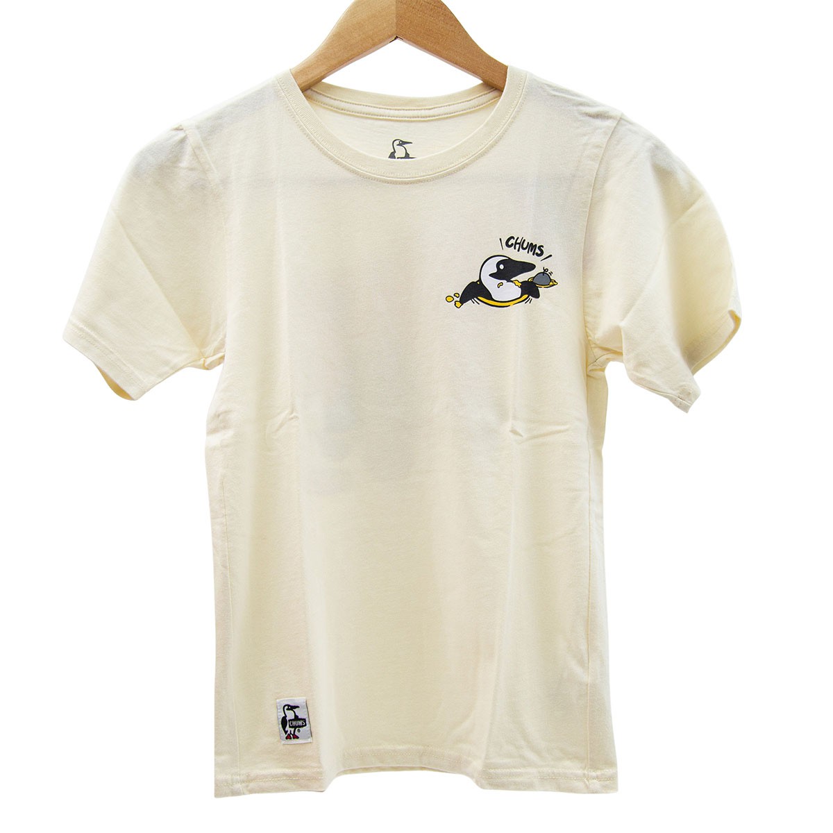 CHUMS KID'S BOOBY IN CHEESE T-SHIRT  W002 NATURAL 小童T恤