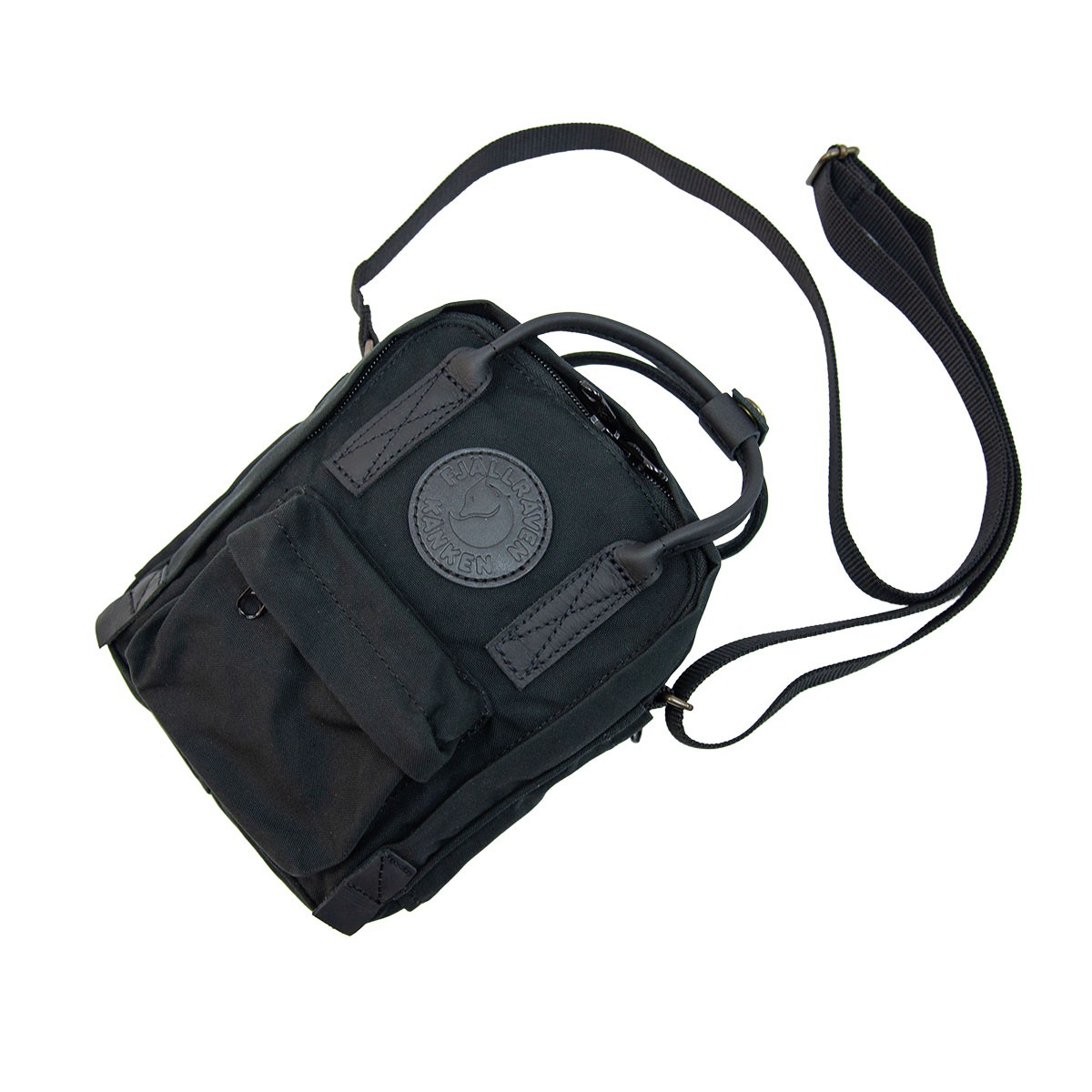 Fjallraven Kanken No.2 Sling Shoulder Bag 斜揹袋 全黑皮帶版 All Black