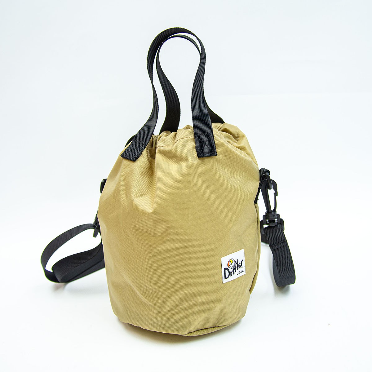 Drifter Drawstring Pouch Khaki Bucket Bag 卡其  斜揹袋