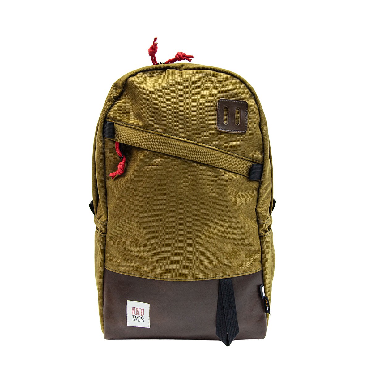 Topo Designs Daypack Backpack Duck Brown/Dark Brown Leather 背囊背包 