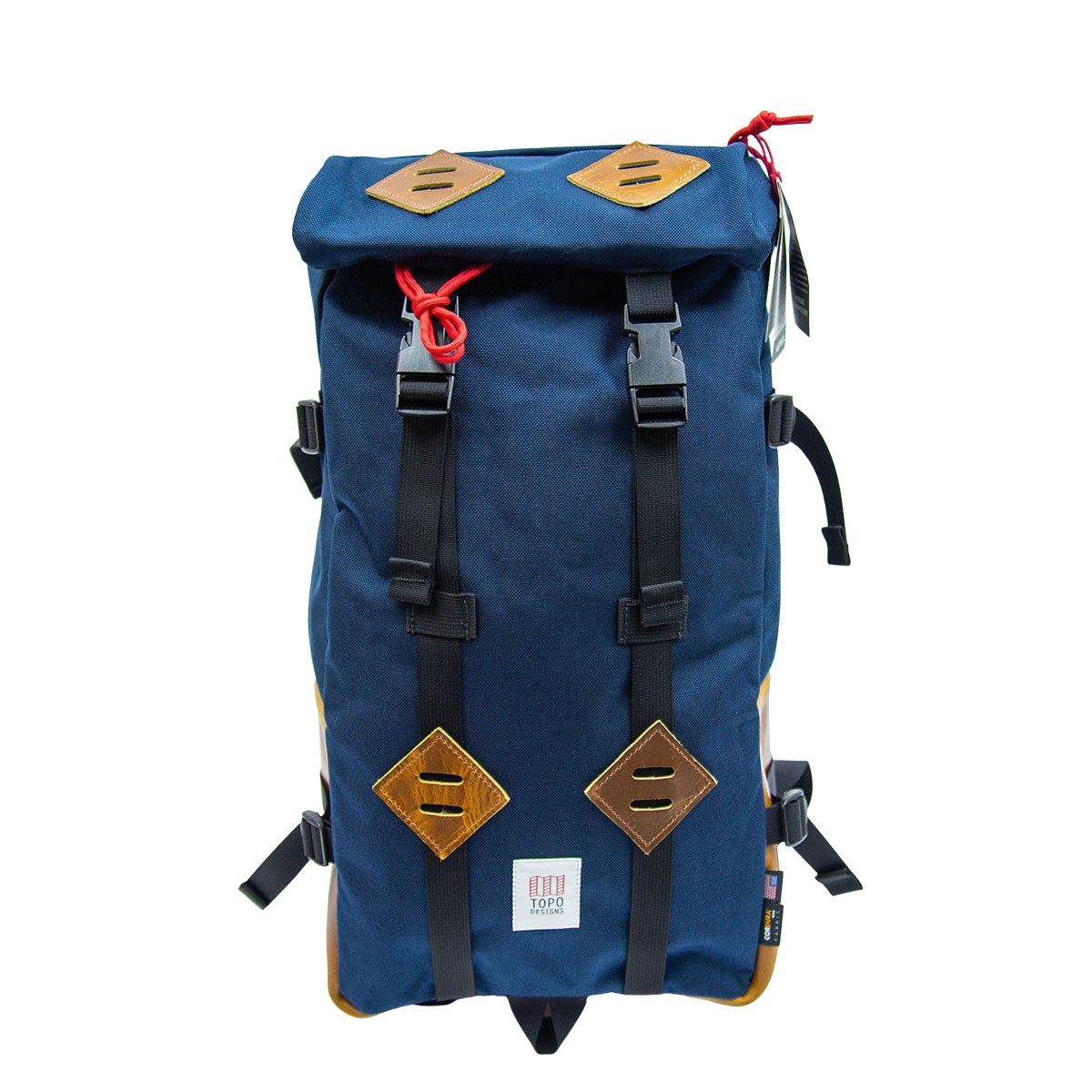 Topo Designs 背囊背包 Klettersack Leather Navy / Brown Leather 海軍藍*啡皮底 25升