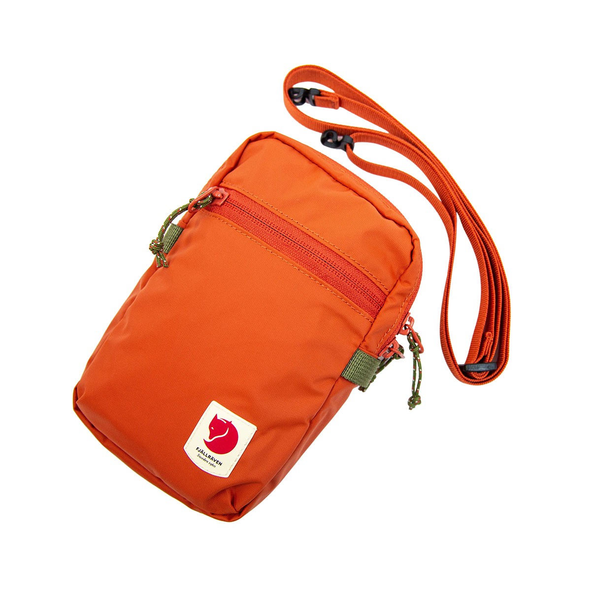 Fjallraven High Coast Pocket 香港行貨 輕便隨身包 主體採用防水布料 斜揹袋 Rowan Red 花椒紅