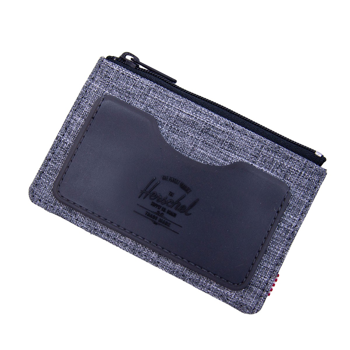 Herschel Oscar Wallet 咭套 Rubber - Raven Crosshatch/Black