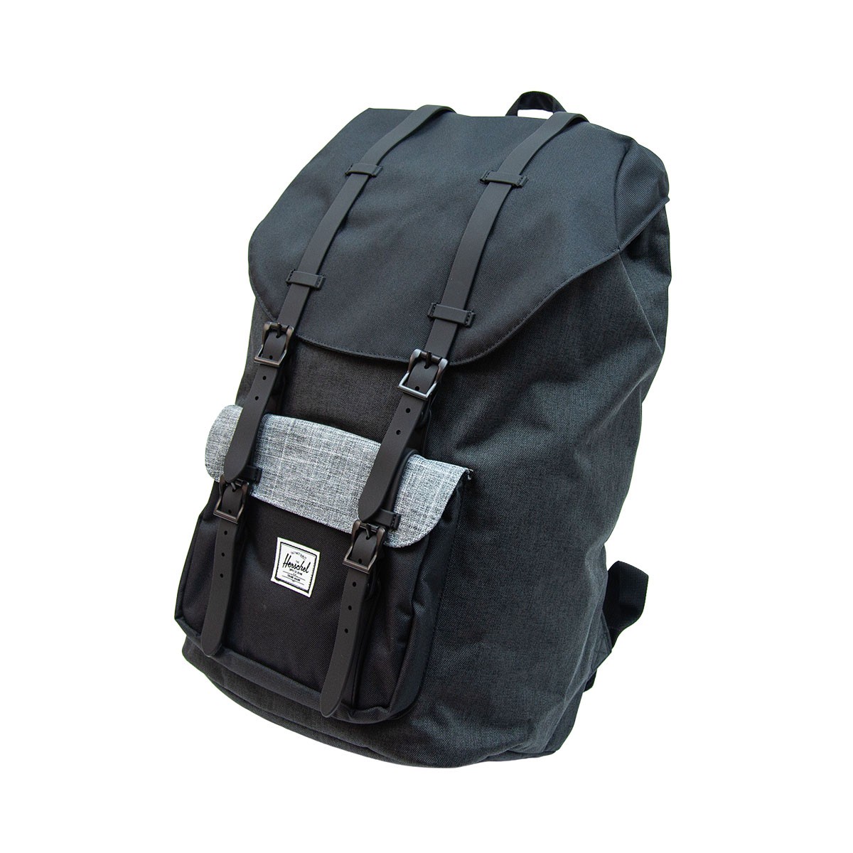 Herschel Little America 背囊 25升背包 Black Crosshatch/Black/Raven Crosshatch