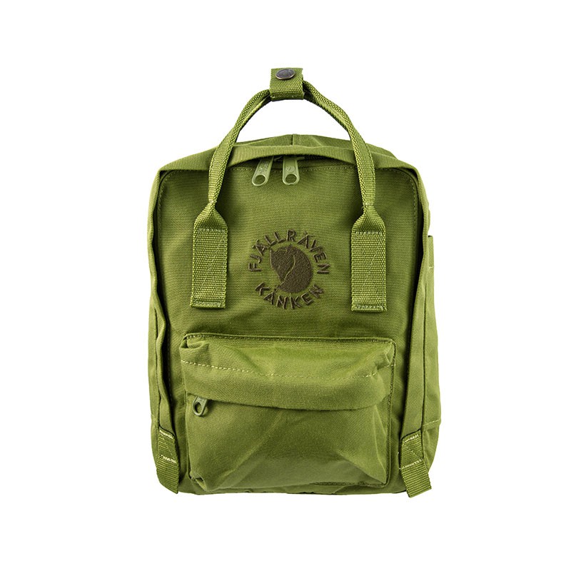 Fjallraven Re-Kanken mini Backpack Spring Green 7L 瑞典北極狐背囊 環保刺繡章版