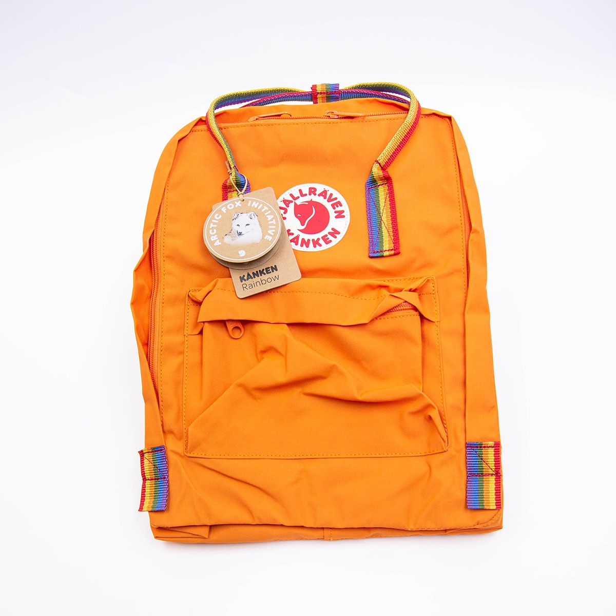 Fjallraven Kanken Rainbow Pattern 特別版 Burnt Orange 背囊 Backpack 瑞典北極狐 雙肩背包 16L Classic Size