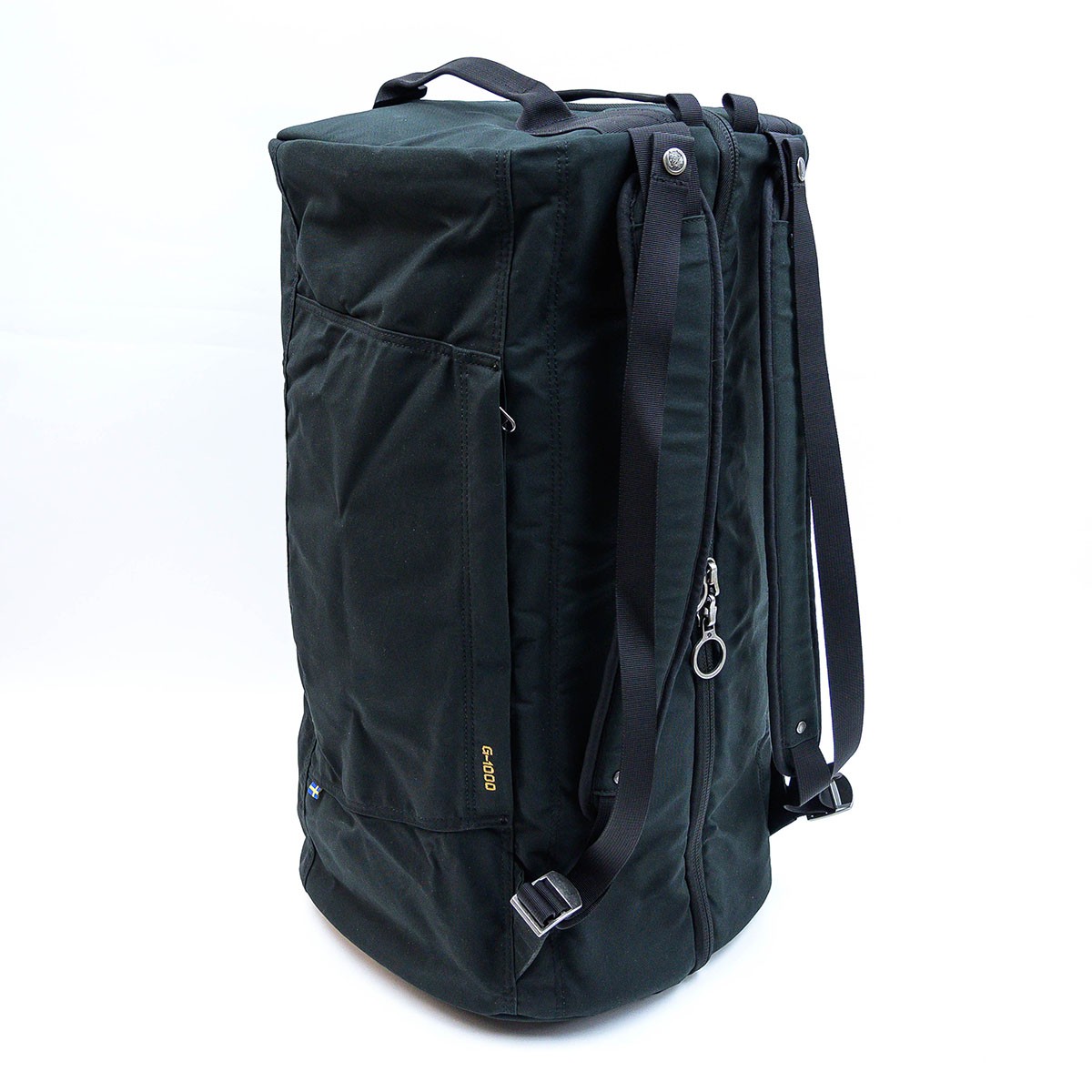 Fjallraven Splitpack Large 大容量 拉鍊圓桶背包 旅行背囊 Travel Duffel Bag 55L Black 黑色 <旺角店>