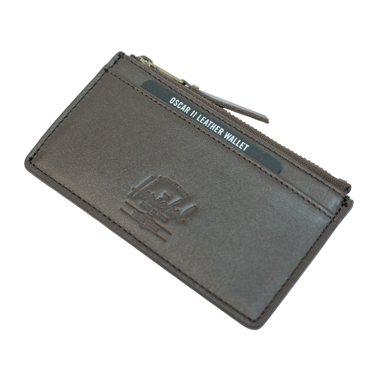 Herschel Charlie Wallet Card Holder 咭套 防RFID Brown Leather