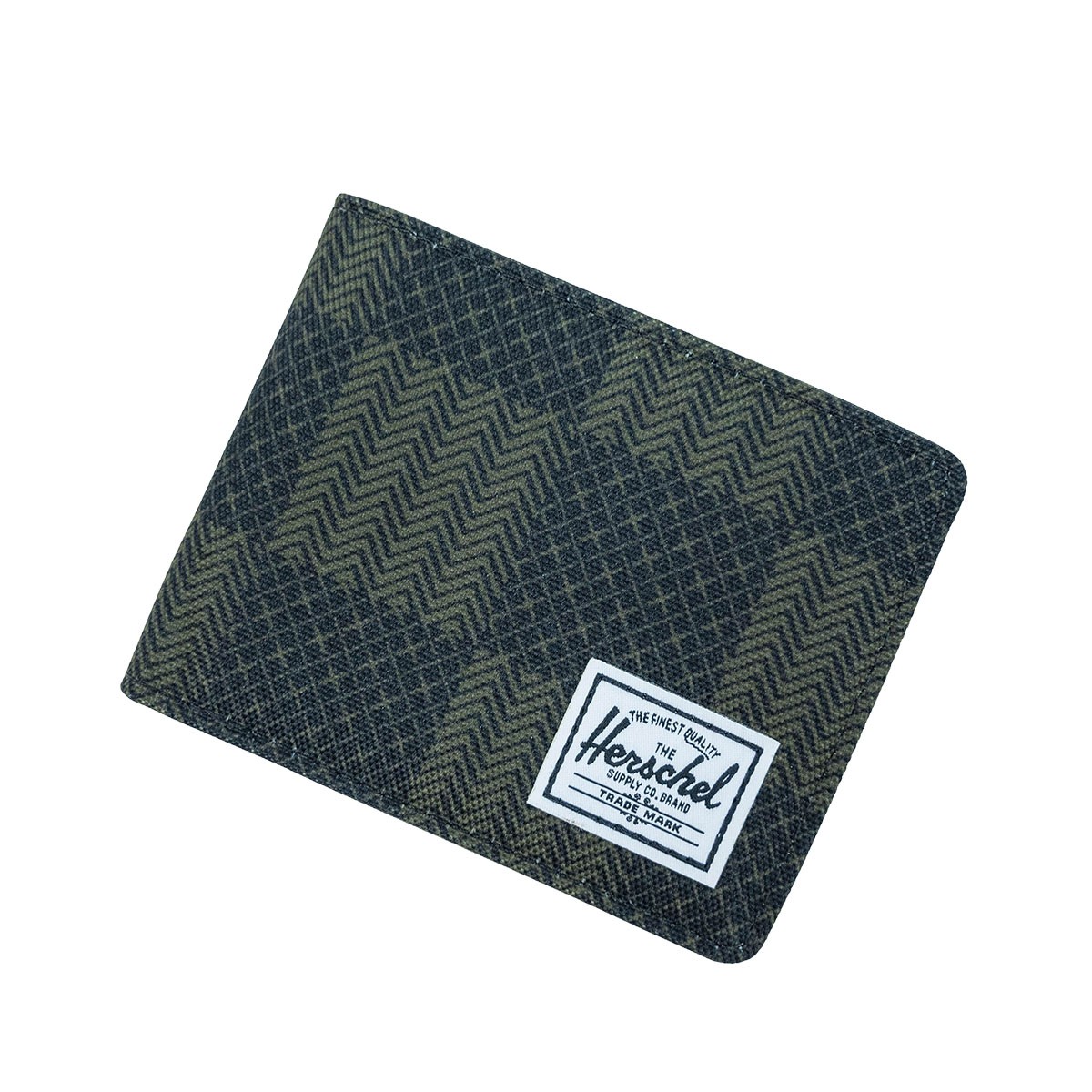 Herschel Supply Co. Roy RFID Wallet Black Checker Textile 