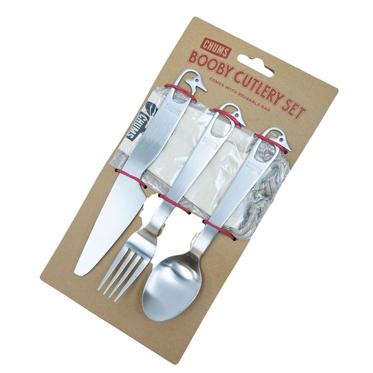 Chums Booby Cutlery Set 造型餐具套裝 不銹鋼 日本製造