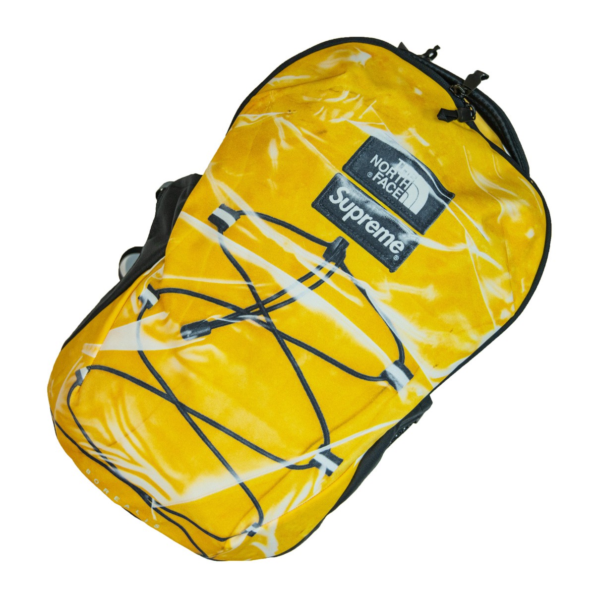 Supreme Printed Borealis Backpack ft.The North Face 日用 背囊 背包 Yellow