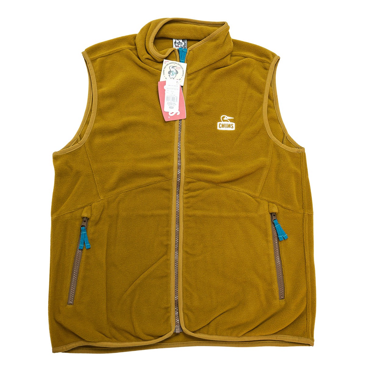 Chums Recycle Chumley Fleece Vest Brown 啡色抓毛背心 <旺角店>