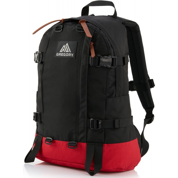 Gregory Classic All Day V2.1 Backpack - 香港行貨 Lifetime Warranty 24L 新增左右插袋 Black/ Red *旺角店現貨*