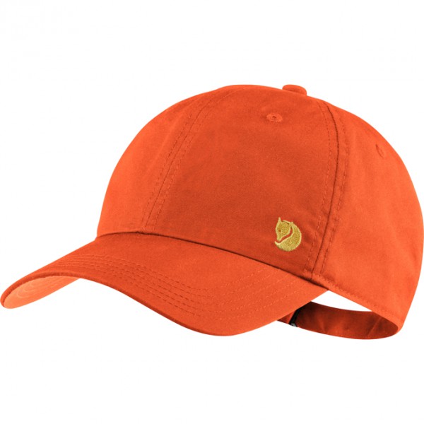 Fjallraven Bergtagen Cap 棒球帽 金色 Logo Hokkaido Orange