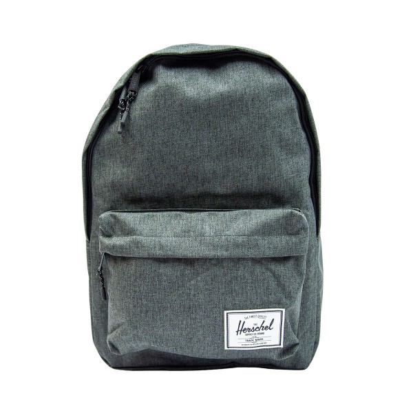 Herschel Classic Backpack XL 30L Black Crosshatch 背囊 左右插袋