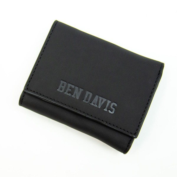 Ben Davis Leather Compact Wallet