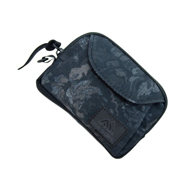 Gregory Penny Pouch 黑花 Black Tapestry 散銀包
