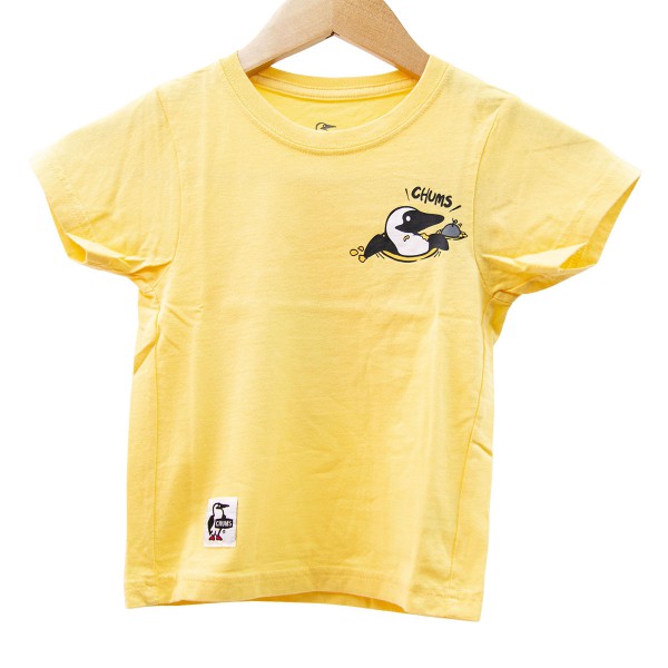 CHUMS KID'S BOOBY IN CHEESE T-SHIRT Y057 YOLKY YELLOW 小童T恤