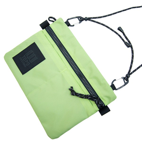 Topo Designs Carabiner Shoulder Accessory Shoulder Bag 斜揹袋 登山扣隨身包 Light Green