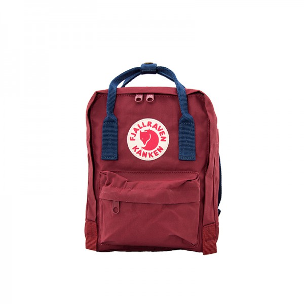 Fjallraven KanKen Mini Backpack Ox Red & Royal Blue 7L Backpack 陳列品