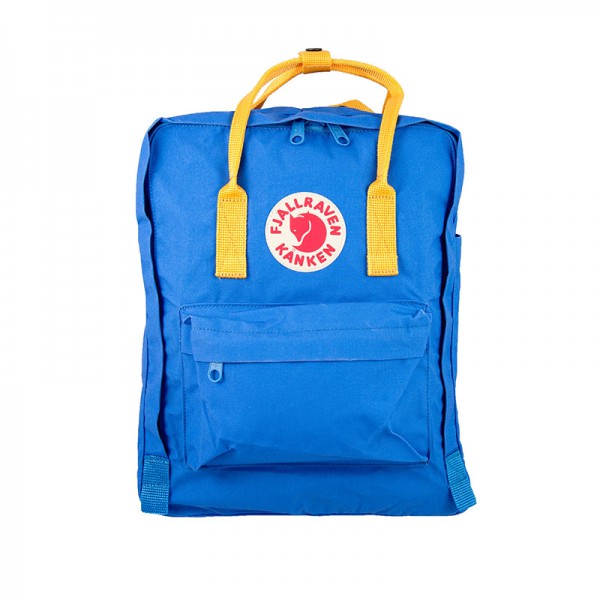 Fjallraven Kanken Classic Backpack Un Blue-Warm Yellow F23510-525-141