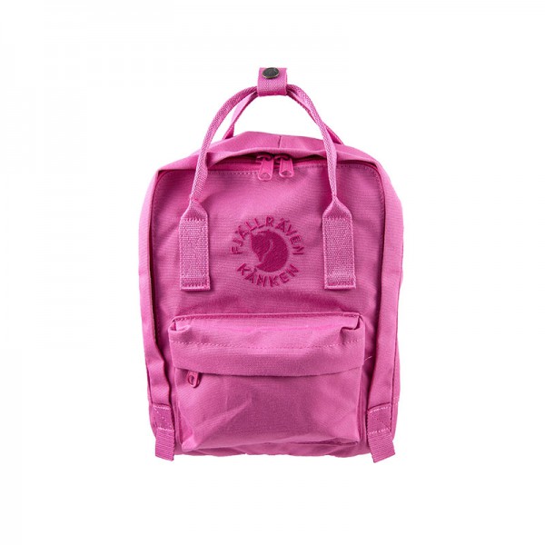 Fjallraven Re-Kanken mini Backpack Pink Rose 7L 瑞典北極狐背囊 環保刺繡章版 