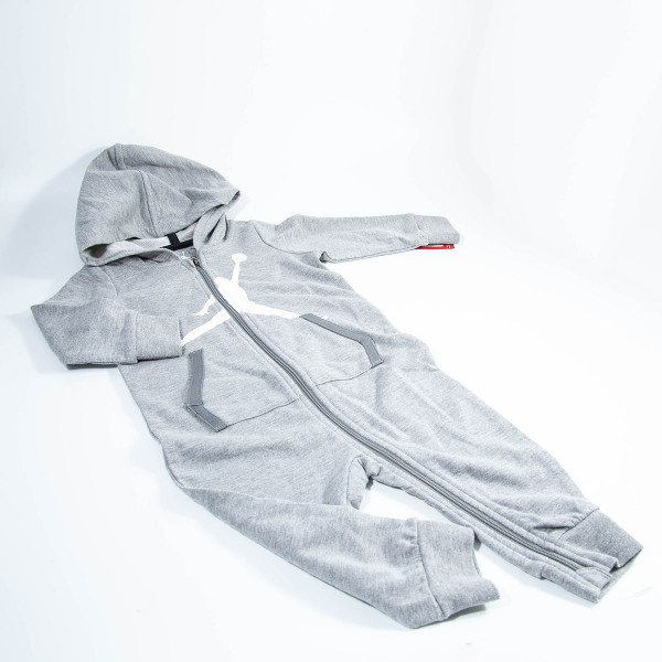 Jordan Infant Set-Grey Set NewBorn/3M/6M/9M Infant Hooded Coverall 555399-GEH BB衫 初生嬰兒