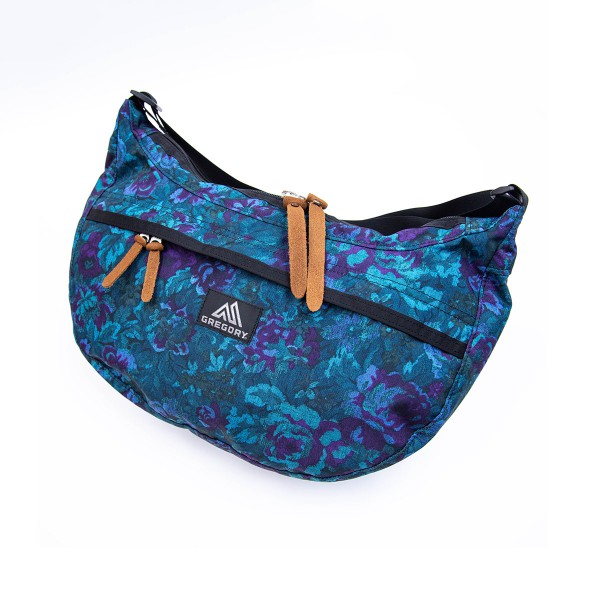 Gregory Satchel M Size Shoulder Bag 斜揹袋 單肩包 - Blue Tapestry 藍花