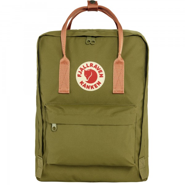 Fjallraven Kanken Classic Backpack 背囊 Foliage Green/ Peach