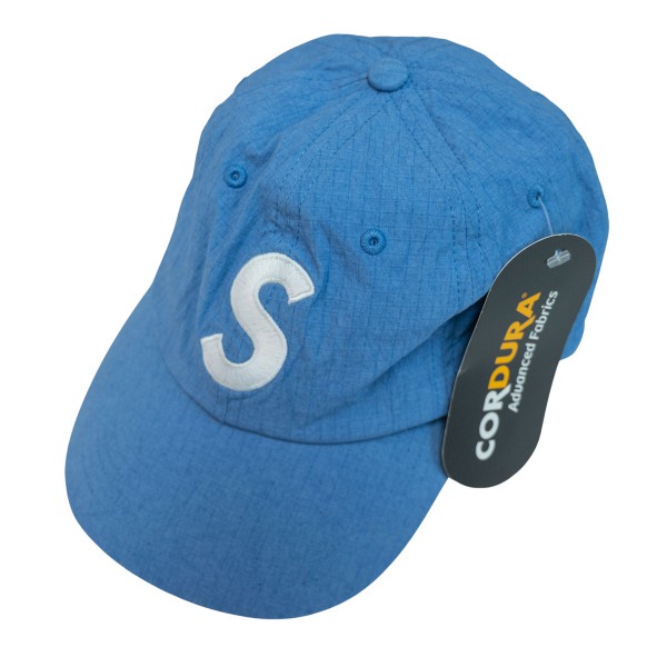 Supreme Cordura Ripstop S Logo 棒球帽 Royal