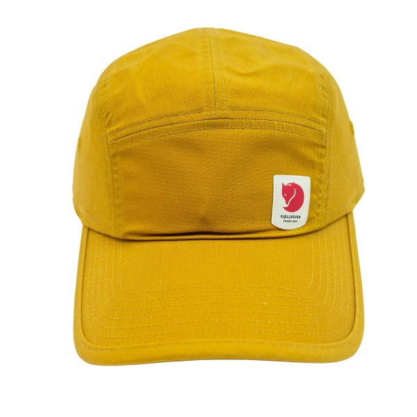 Fjallraven High Coast Lite Cap S碼 棒球帽 黃色 橡筋頭圍