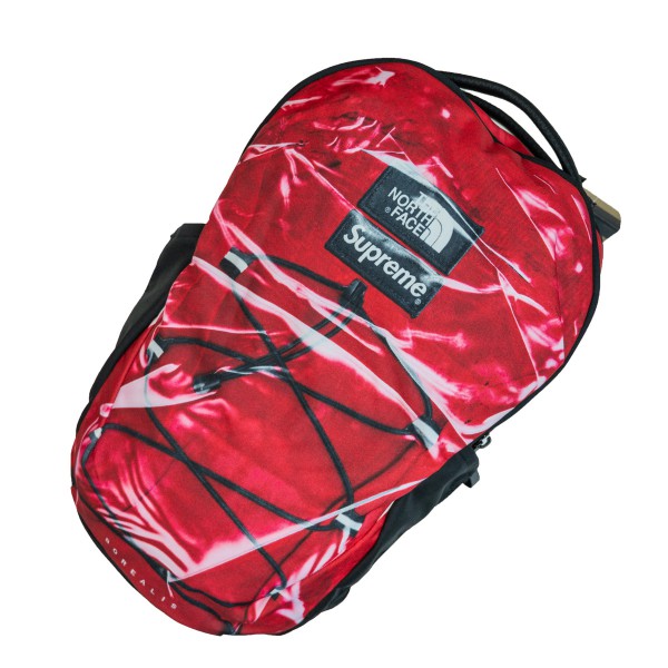 Supreme Printed Borealis Backpack ft.The North Face 日用 背囊 背包 Red