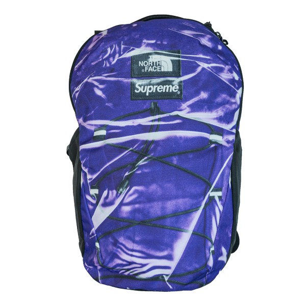 Supreme Printed Borealis Backpack ft.The North Face 日用 背囊 背包 Purple