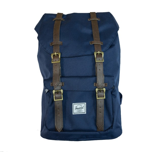 Herschel Supply Co. Little America Mid-Volume Backpack 日用 背囊 背包 Peacoat/Chicory Coffee