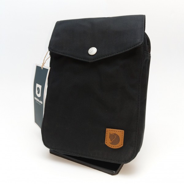 Fjallraven Greenland Pocket Shoulder Bag Black 黑色 