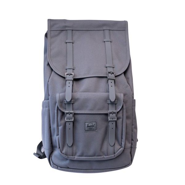 Herschel Little America Backpack 新版 新增左右插袋&頂袋 30升 大容量 Gargoyle Tonal 灰色