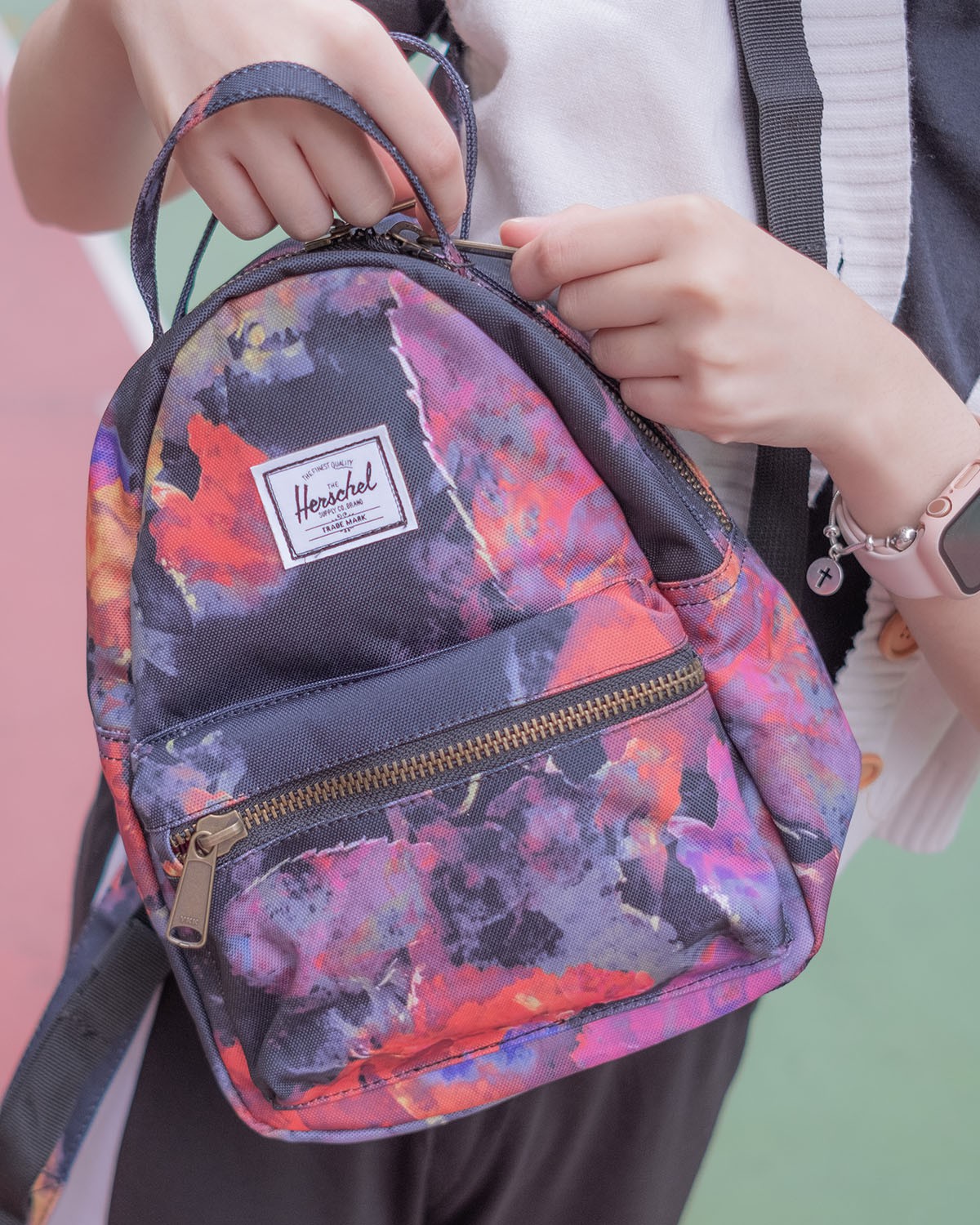 Herschel Supply Co Nova MINI Backpack in Watercolor Floral