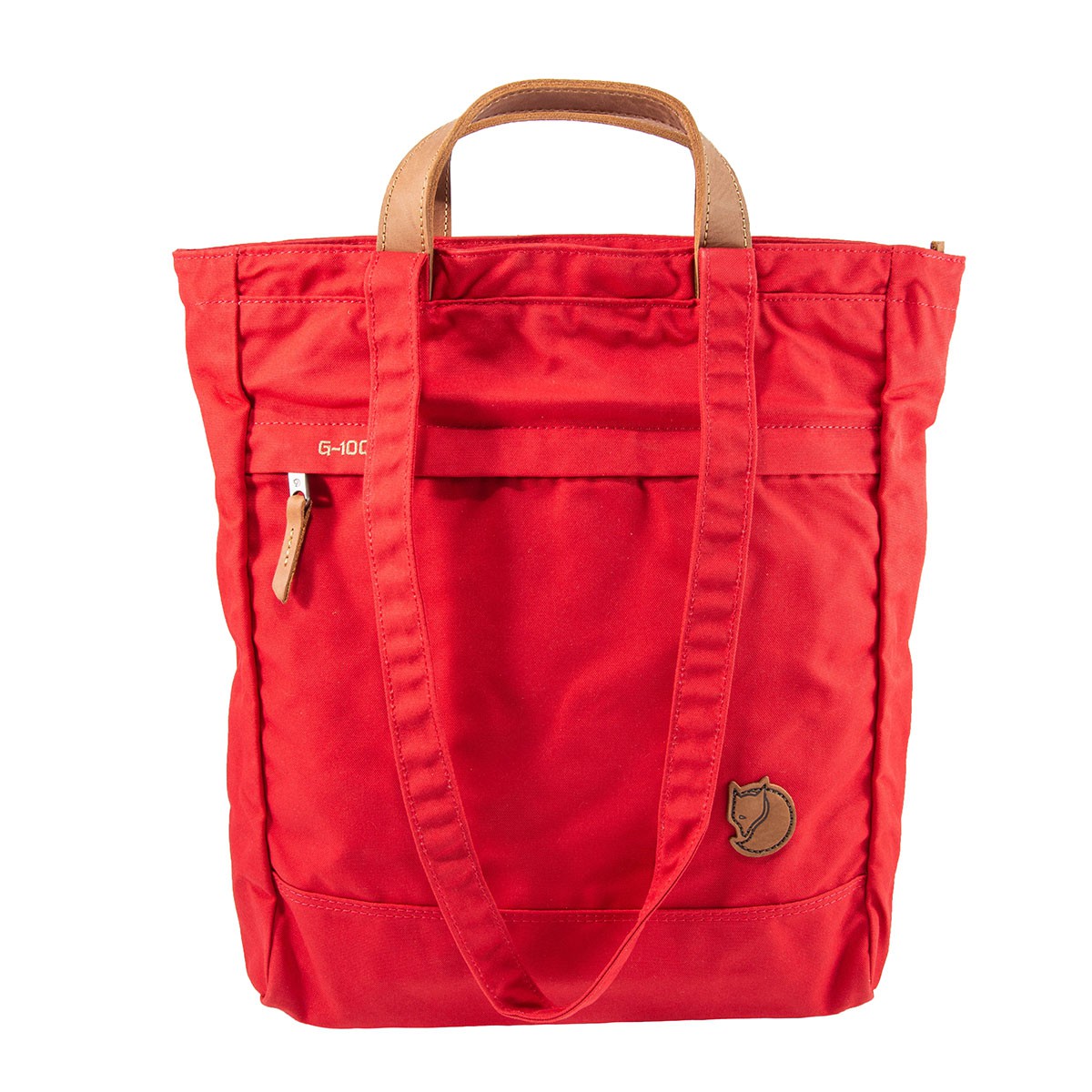 Fjallraven Totepack No.1 拉鏈單肩包/雙肩背囊/手提袋 Red Tote Bag